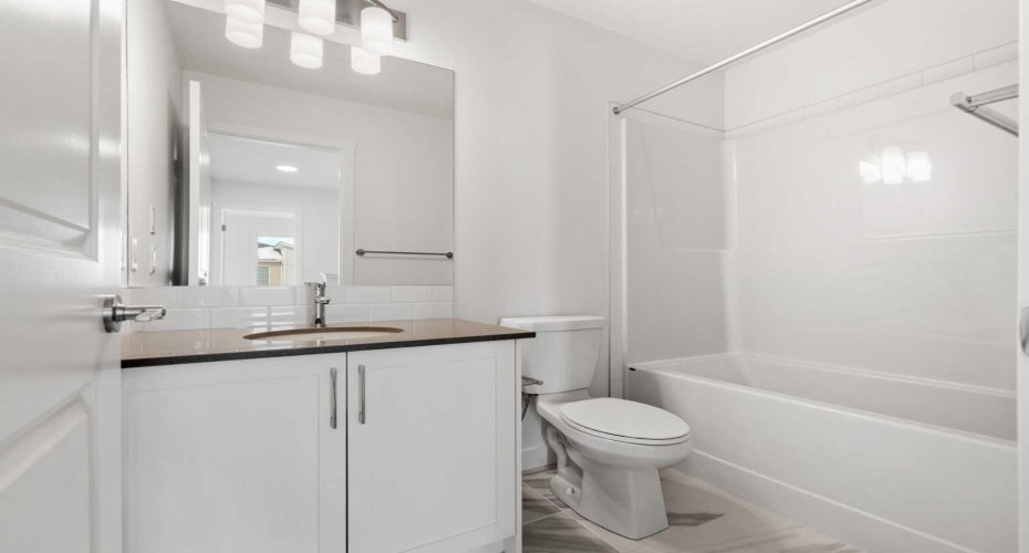 *PHOTOS ARE OF THE SAME MODEL, BUT IN WHITE. ACTUAL FINISHES ARE A DARKER BROWN COLOUR*