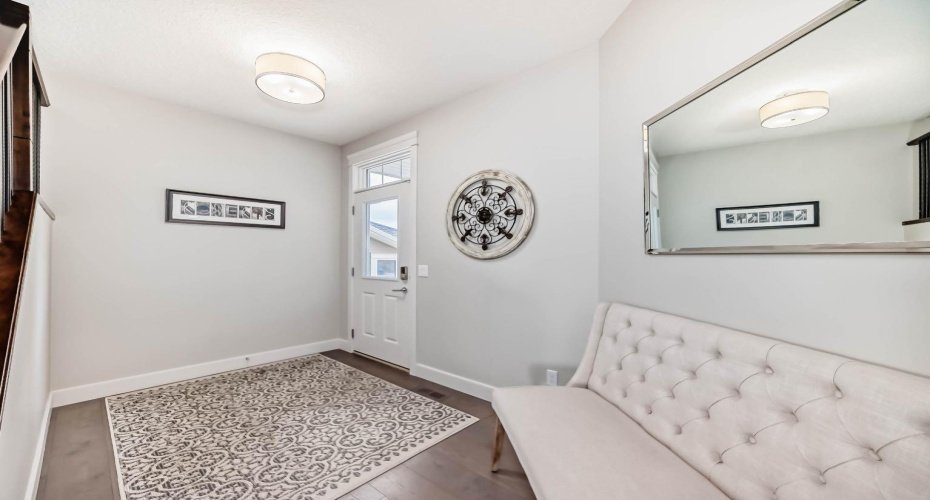 Generous front entrance