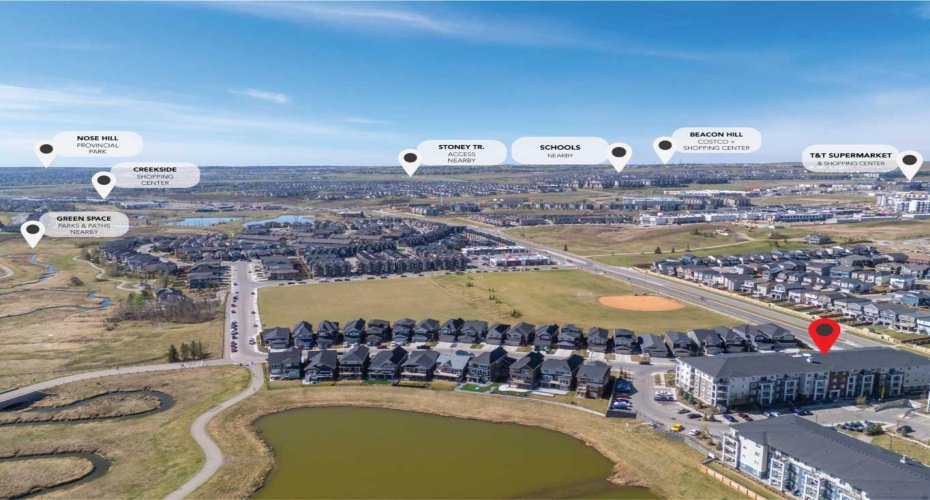 298 Sage Meadows Park, Calgary, Alberta T3P 1P5, 2 Bedrooms Bedrooms, ,2 BathroomsBathrooms,Residential,For Sale,Sage Meadows,A2302903