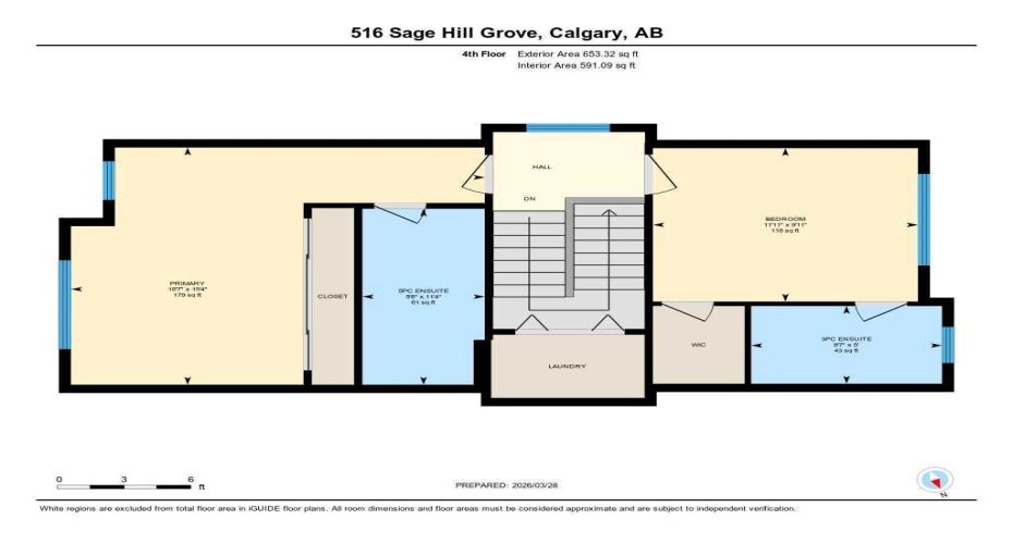 516 Sage Hill Grove, Calgary, Alberta T3R 0Z8, 3 Bedrooms Bedrooms, ,3 BathroomsBathrooms,Residential,For Sale,Sage Hill,A2297487