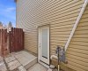 Side entrance to basement