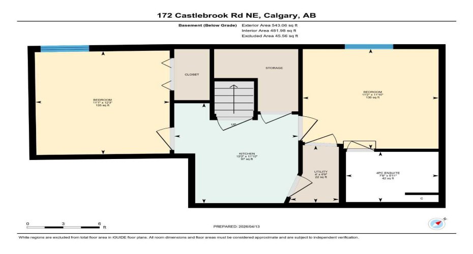 172 Castlebrook Road, Calgary, Alberta T3J 1P1, 5 Bedrooms Bedrooms, ,3 BathroomsBathrooms,Residential,For Sale,Castlebrook,A2301129