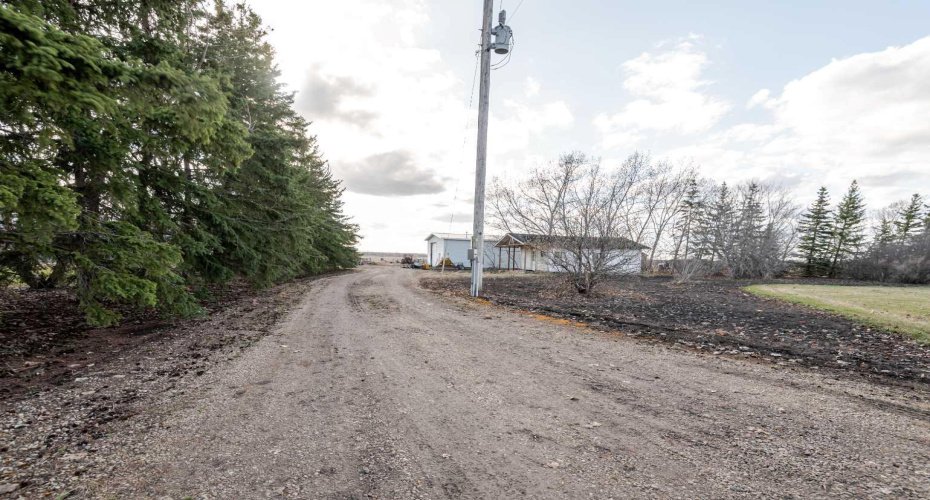 path to shop/Quonset