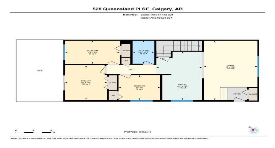 528 Queensland Place, Calgary, Alberta T2J 4T3, 3 Bedrooms Bedrooms, ,2 BathroomsBathrooms,Residential,For Sale,Queensland,A2303211