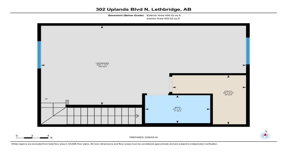 302 Uplands Boulevard, Lethbridge, Alberta T1H 7C7, 3 Bedrooms Bedrooms, ,3 BathroomsBathrooms,Residential,For Sale,Uplands,A2290461