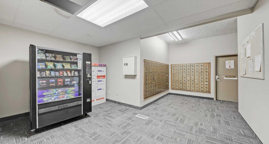 Vending and mail room