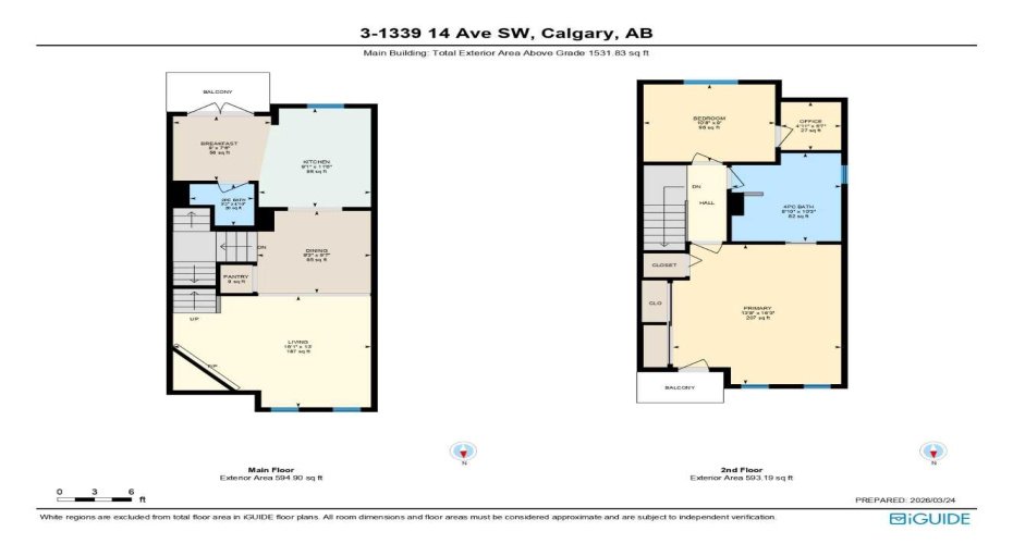 1339 14 Avenue, Calgary, Alberta T3C0W3, 2 Bedrooms Bedrooms, ,2 BathroomsBathrooms,Residential,For Sale,14,A2295778