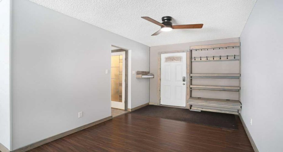 Dining and back door to covered deck