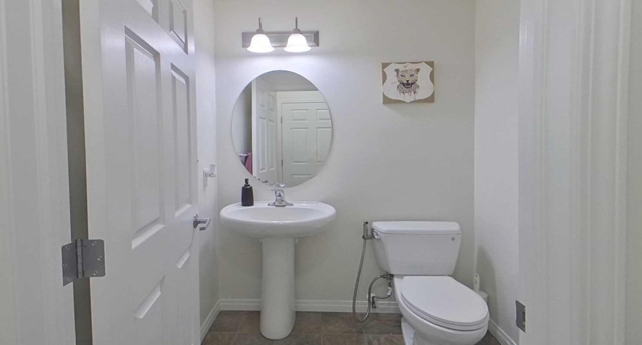 2 Pc washroom on main floor