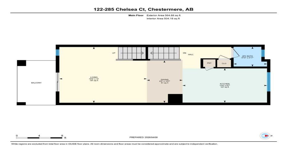 285 Chelsea Court, Chestermere, Alberta T1X 2W7, 2 Bedrooms Bedrooms, ,3 BathroomsBathrooms,Residential,For Sale,Chelsea,A2300009