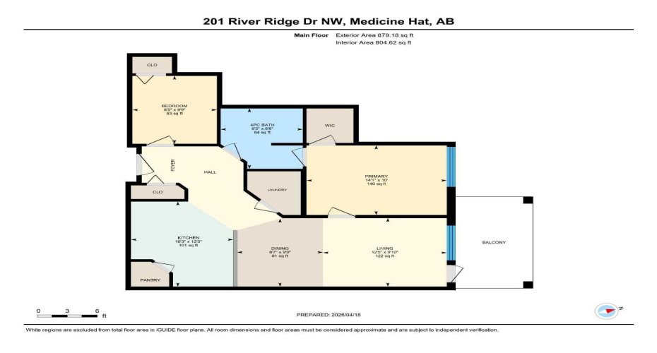 201 River Ridge Drive, Medicine Hat, Alberta T1A 8V5, 1 Bedroom Bedrooms, ,1 BathroomBathrooms,Residential,For Sale,River Ridge,A2300347