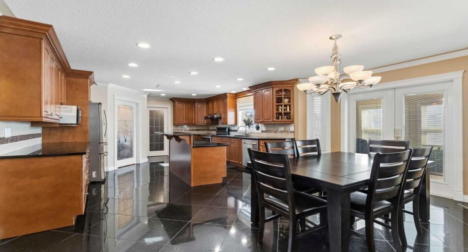 Dining and Kitchen View