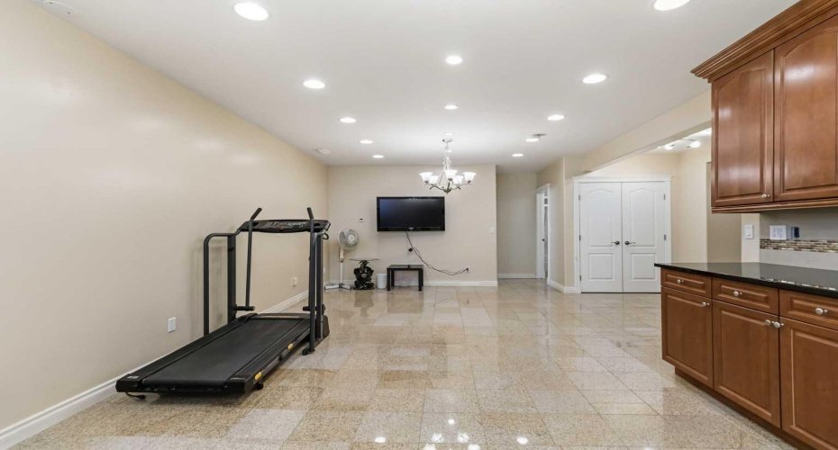 Basement Living and dinning room