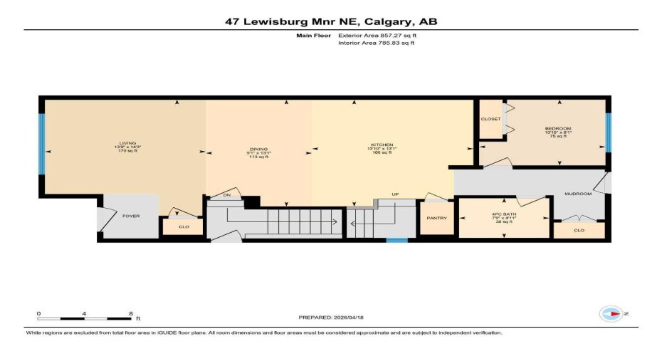 47 Lewisburg Manor, Calgary, Alberta T3P 2N7, 6 Bedrooms Bedrooms, ,4 BathroomsBathrooms,Residential,For Sale,Lewisburg,A2301813