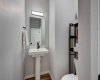 Main floor powder room