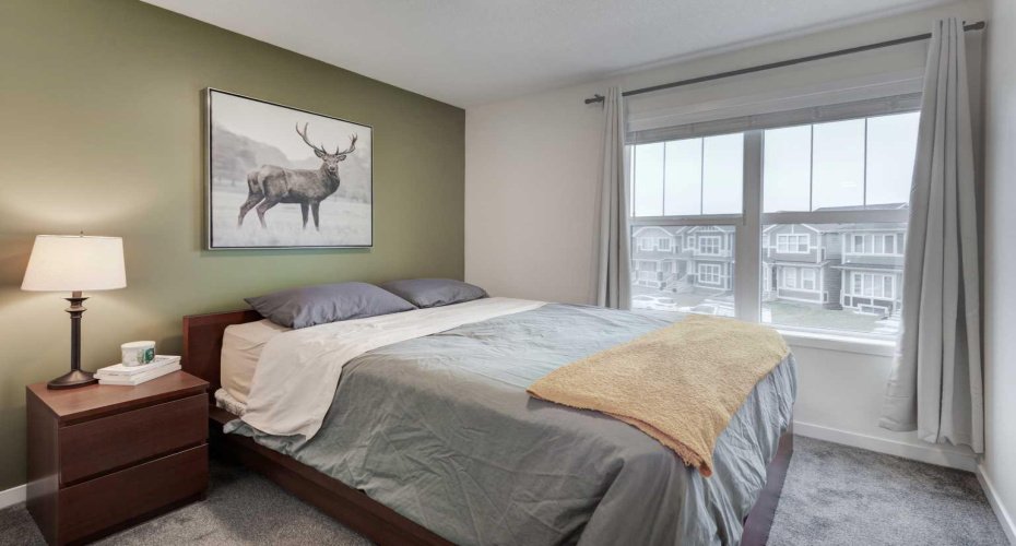 Second bedroom on the upper level