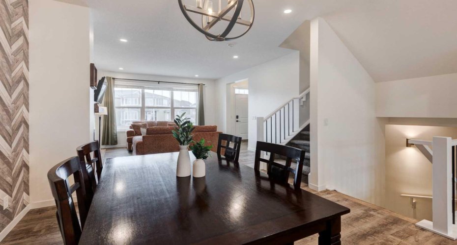 Alternate angle of the dining area.