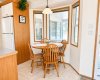 Dining room in the bay for more space
