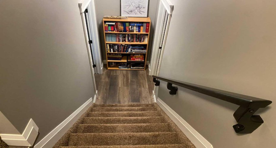 stairs to basement