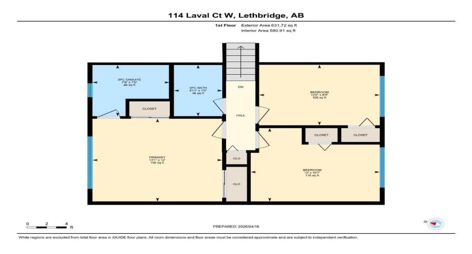 114 Laval Court, Lethbridge, Alberta T1K 4G3, 5 Bedrooms Bedrooms, ,3 BathroomsBathrooms,Residential,For Sale,Laval,A2303387