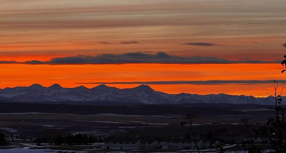 Enjoy beautiful sunsets from your back yard