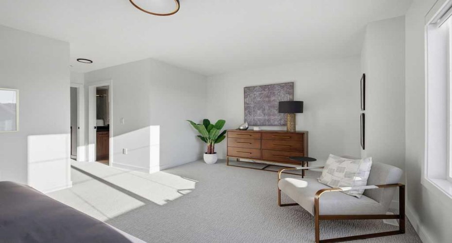 Seating Area within the Primary Bedroom