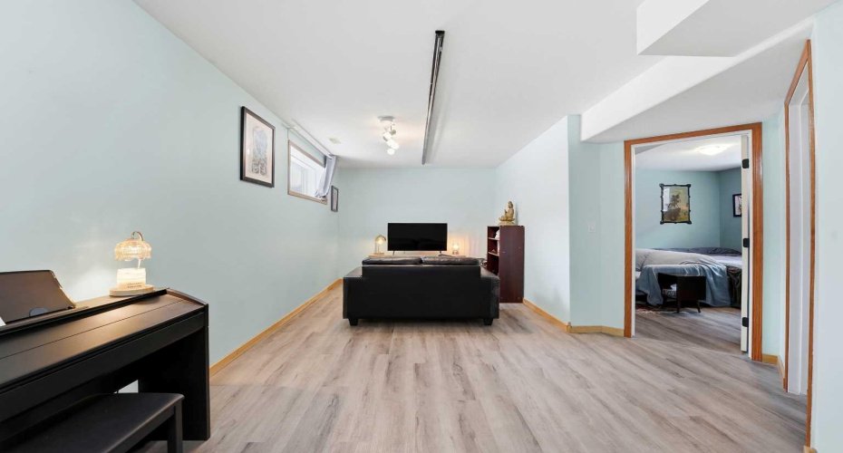 basement family room