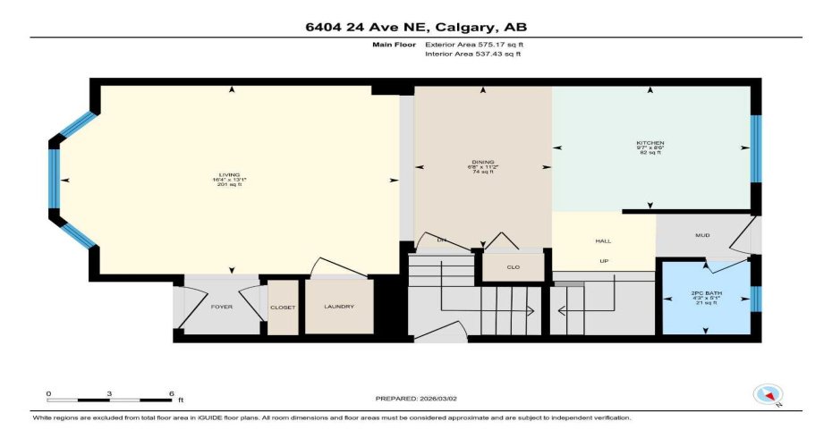 6404 24 Avenue, Calgary, Alberta T1Y 3T8, 4 Bedrooms Bedrooms, ,4 BathroomsBathrooms,Residential,For Sale,24,A2290287