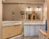 Primary ensuite with dual sinks