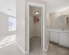 Primary walk-in closet