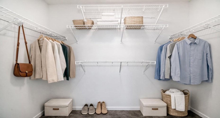 Walk-in Closet (Virtual stagging)