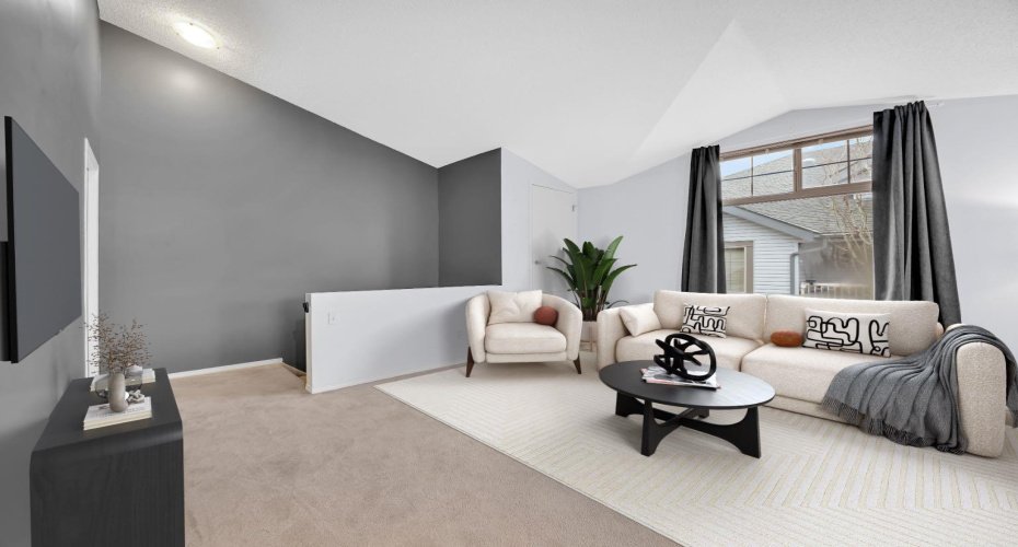 Virtually Staged Living Room