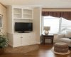 Virtual Photo - Optional TV unit to replace fireplace