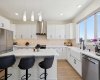 WEST facing kitchen offers a generous amount of natural light.