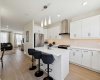The perfect layout for entertaining friends and family.