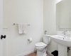 Main floor powder room.