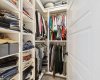 Generous sized walk-in closet featuring an extra special lighting installation!  A must see!