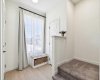 Good sized front entry with closet and loads of natural light!