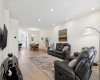 From the moment you enter, you’ll be impressed by the elegant vinyl plank flooring that flows throughout the home, creating a seamless, contemporary aesthetic.