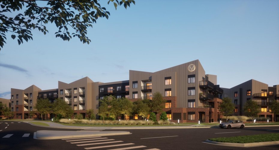 Rendering of Completed Building