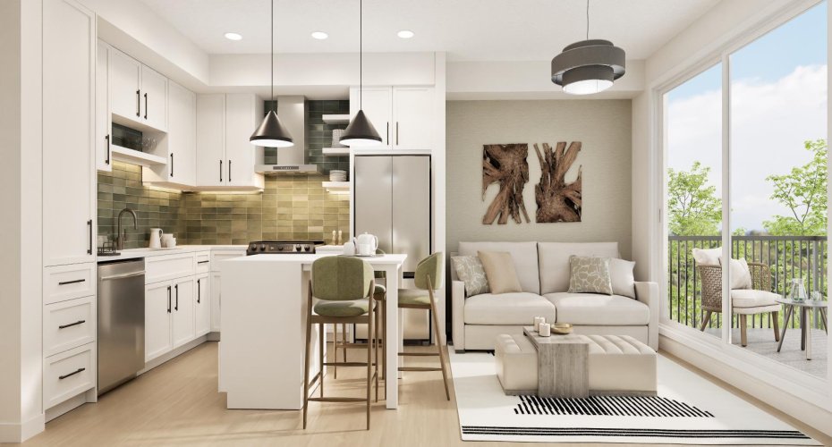 Rendering of Completed Unit