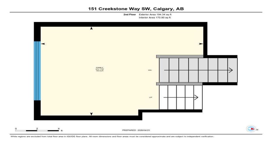 151 Creekstone Way, Calgary, Alberta T2X 4P9, 3 Bedrooms Bedrooms, ,3 BathroomsBathrooms,Residential,For Sale,Creekstone,A2304478