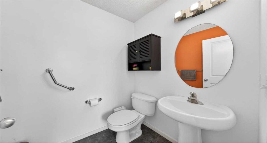 Main floor half bath