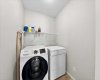 Upper level laundry