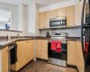 Kitchen with good quality stainless steel appliances