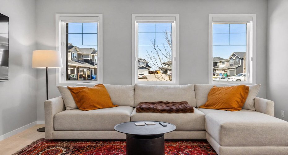 Open views out your large windows