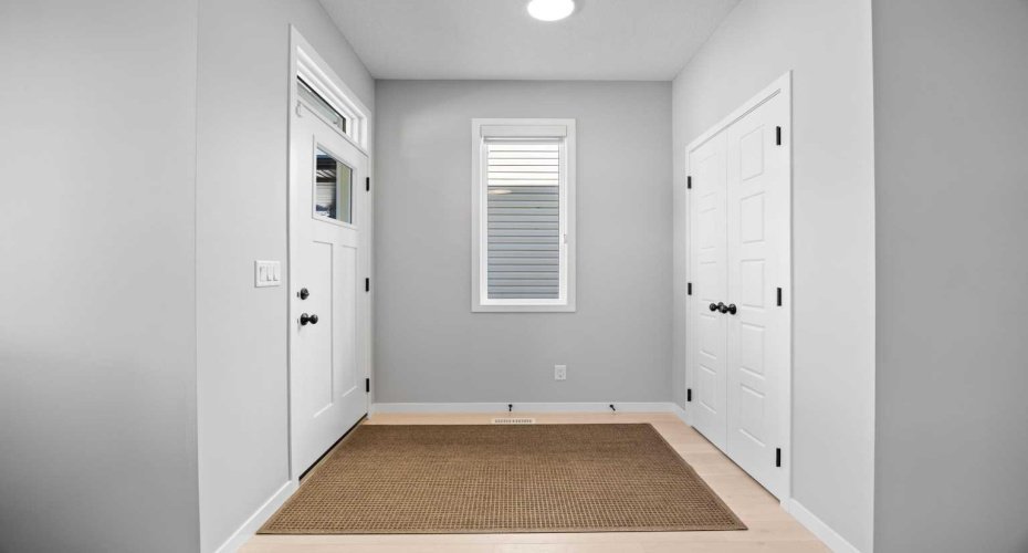 bright front entrance