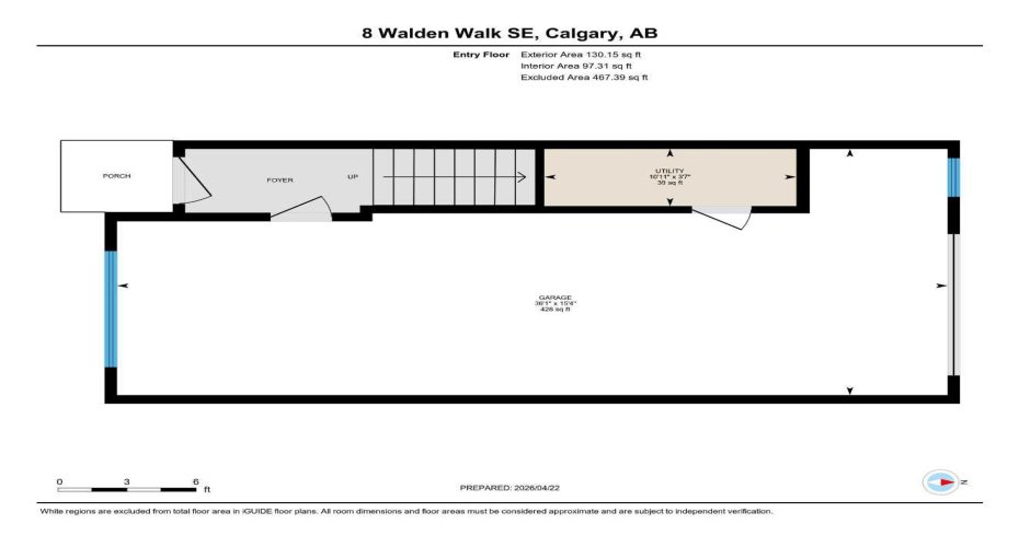 8 Walden Walk, Calgary, Alberta T2X 0Y4, 2 Bedrooms Bedrooms, ,3 BathroomsBathrooms,Residential,For Sale,Walden,A2304343