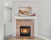 Cozy Gas Fireplace