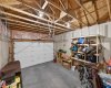 Garage with high ceilings